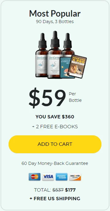 zencortex buy 3 bottles